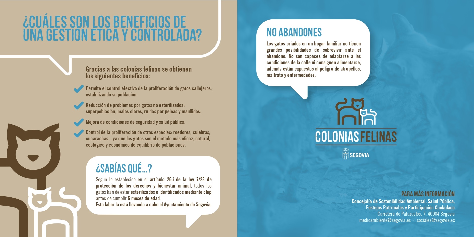 triptico colonias felinas