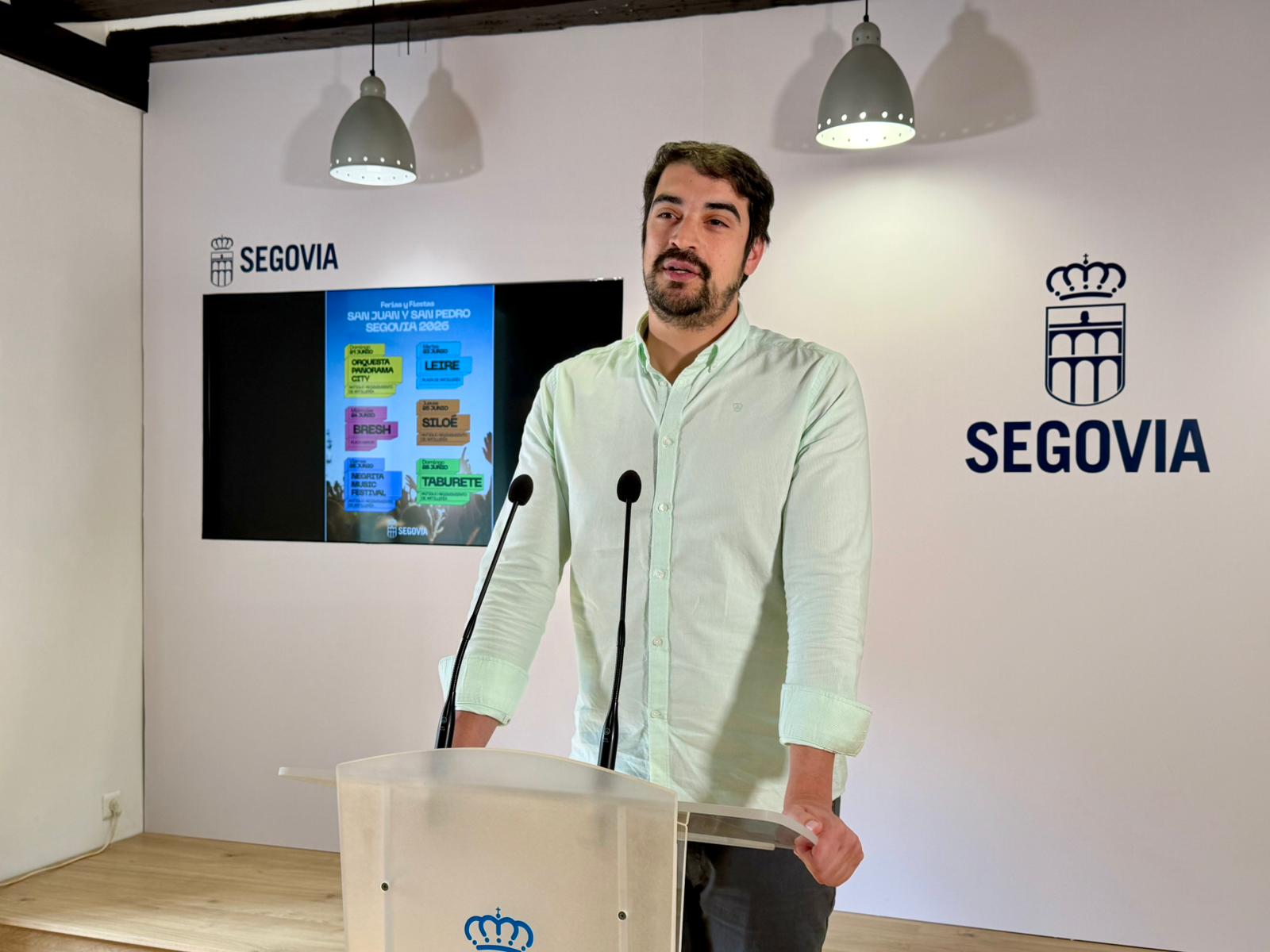 Presentación conciertos fiestas