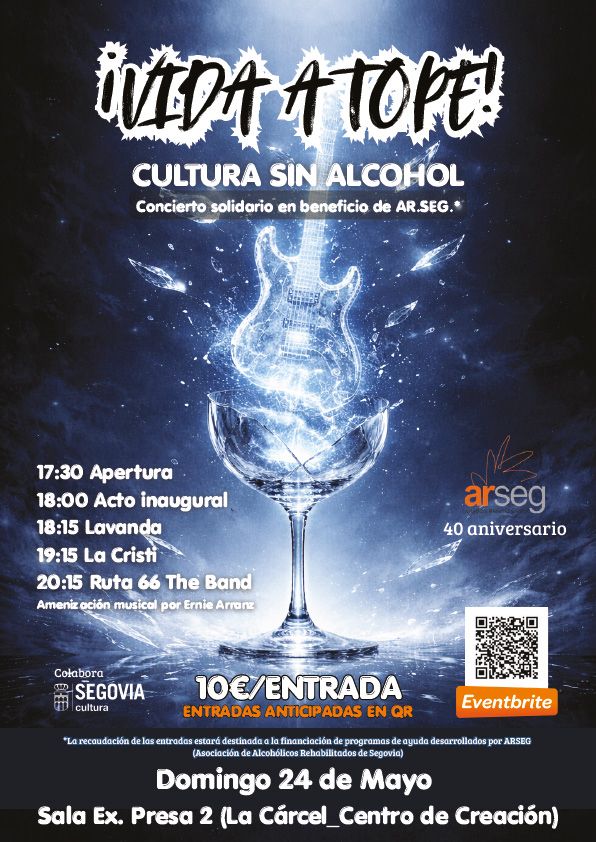 Cartel ARSEG y Amigos de la Música de Segovia 
