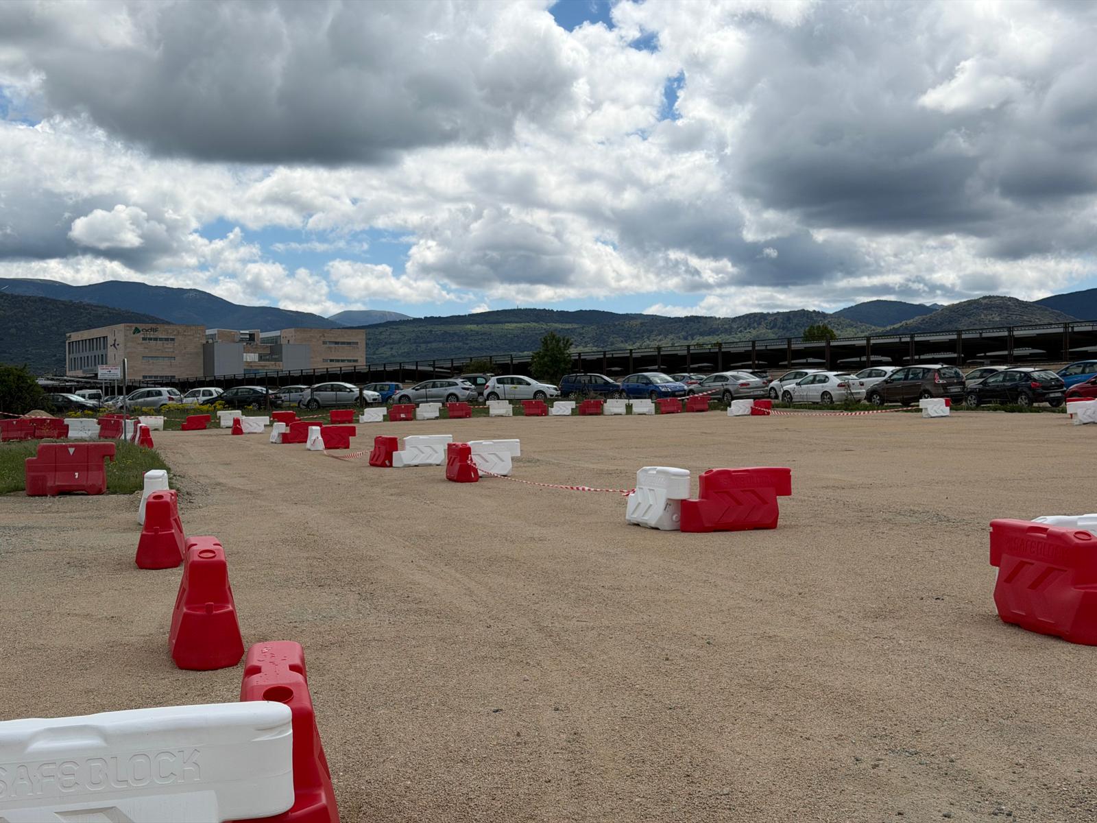 Abierto el parking provisional junto a la estación de alta velocidad 