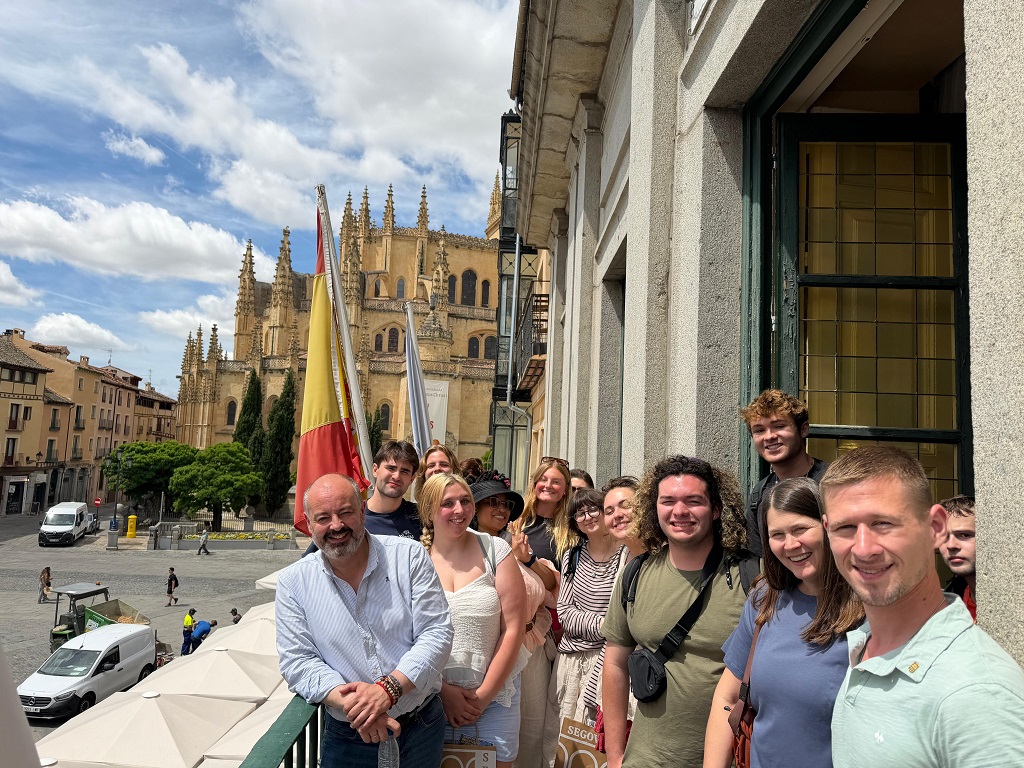 Estudiantes estadounidenses participan en el programa KISS Spain Verano