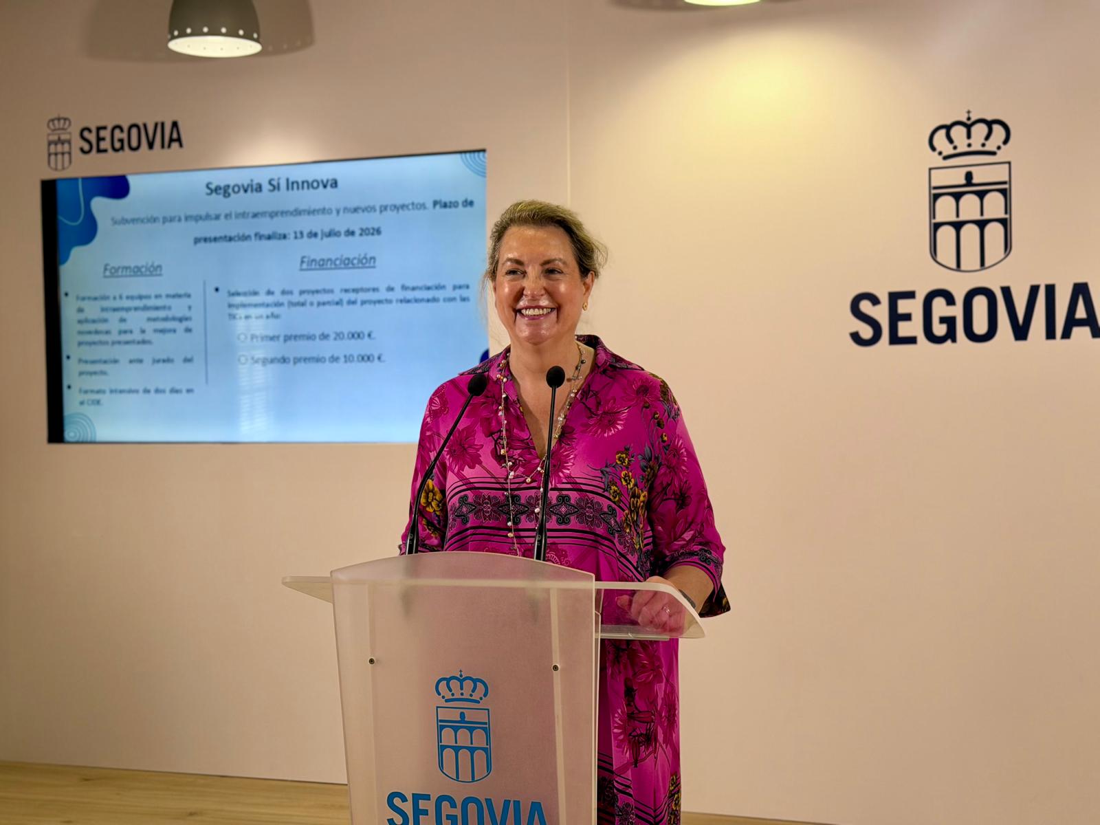 May Escobar presenta Segovia Si Innova 