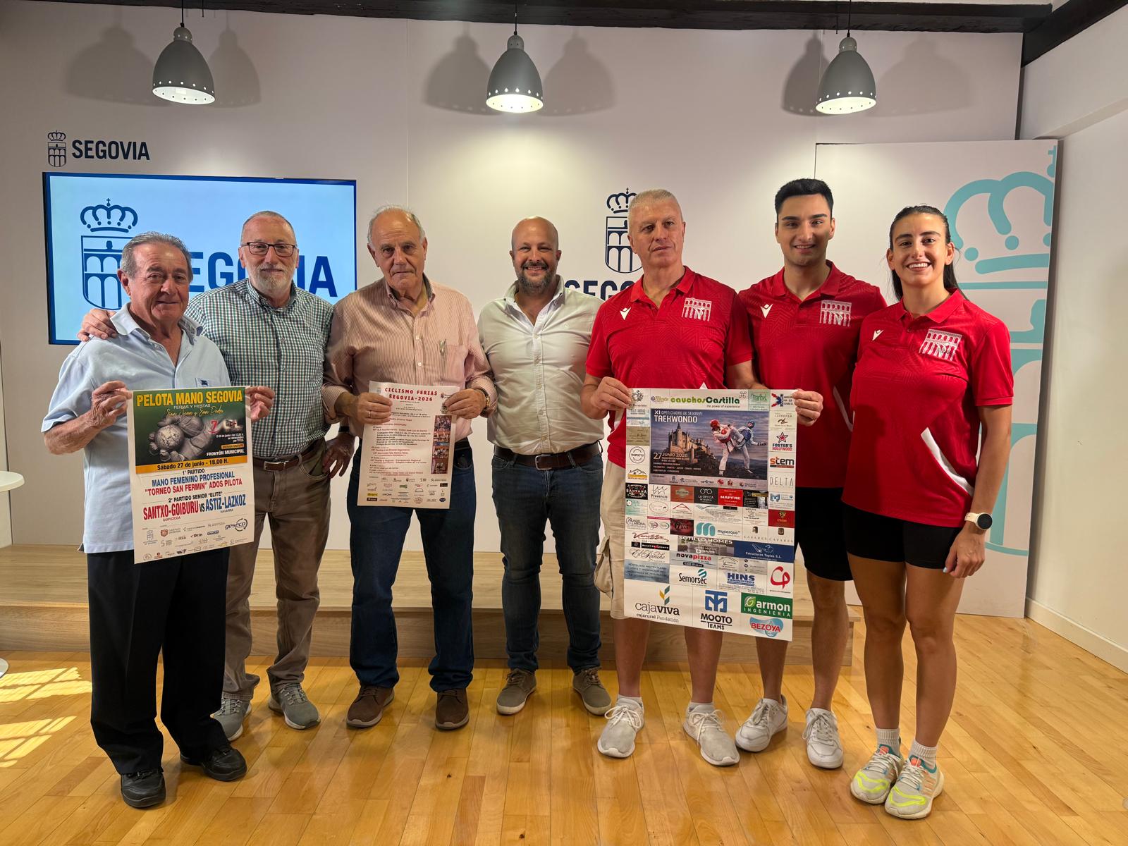 Presentación del programa deportivo de fiestas 