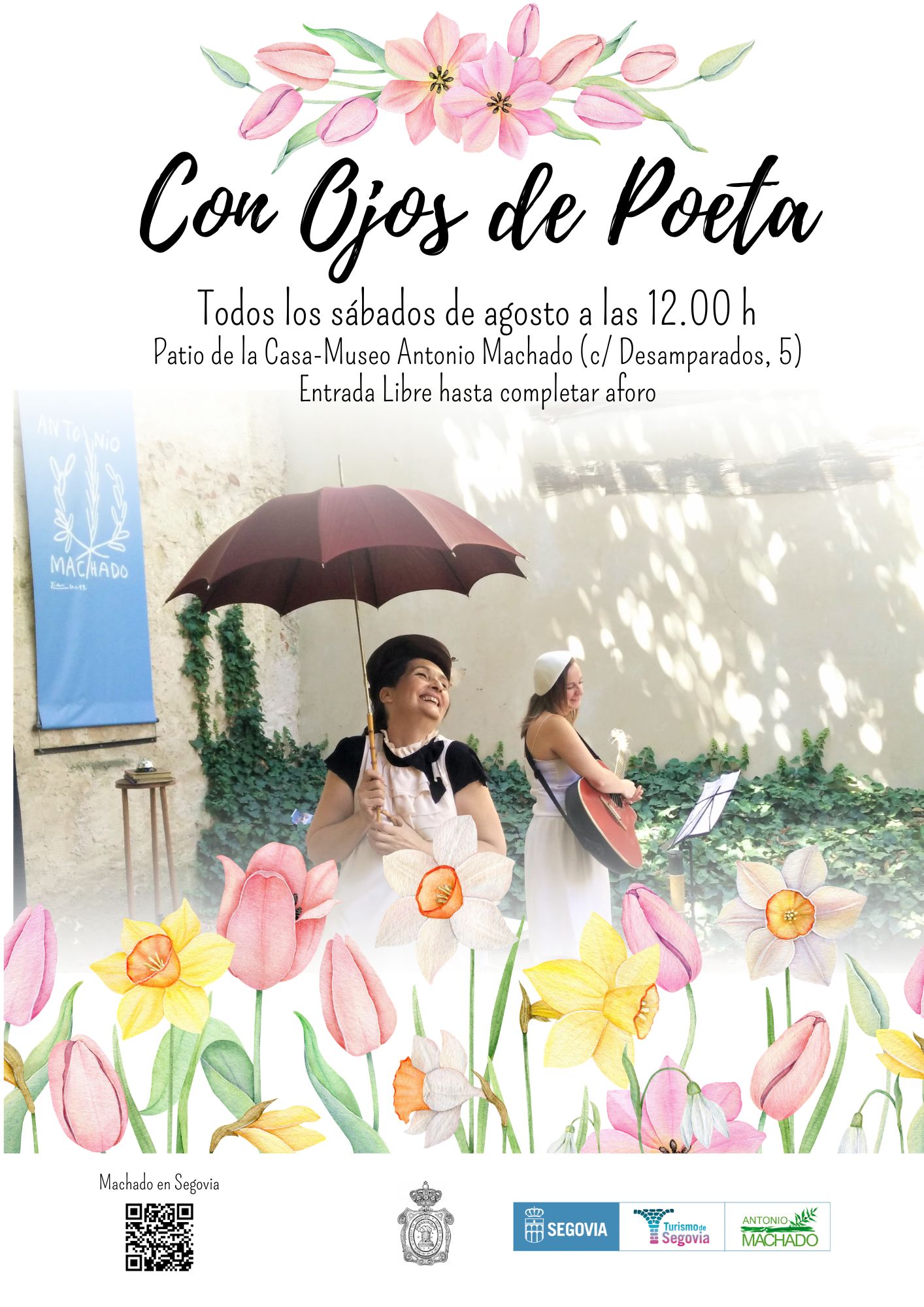 Cartel Con ojos de poeta