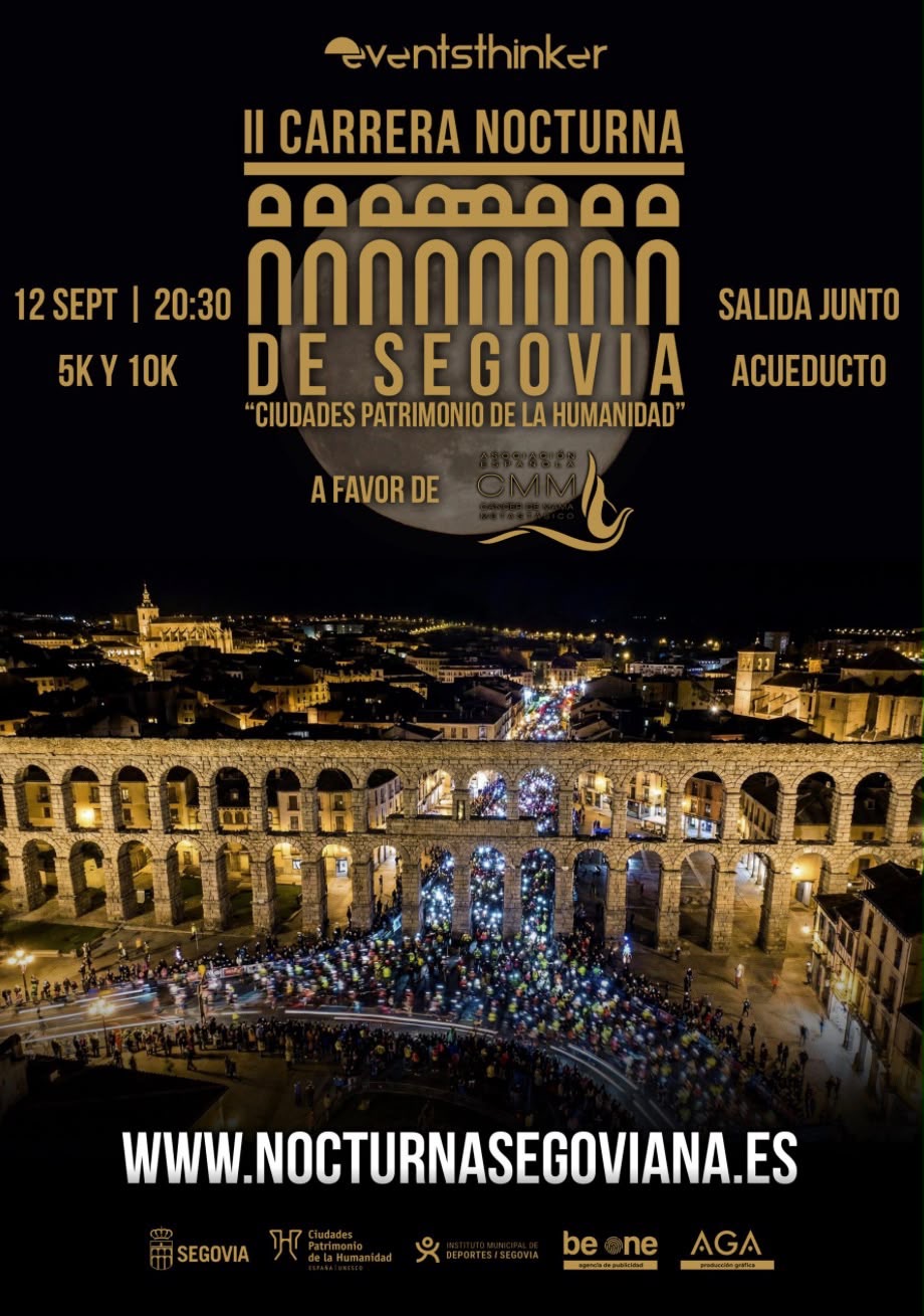 Cartel carrera nocturna 
