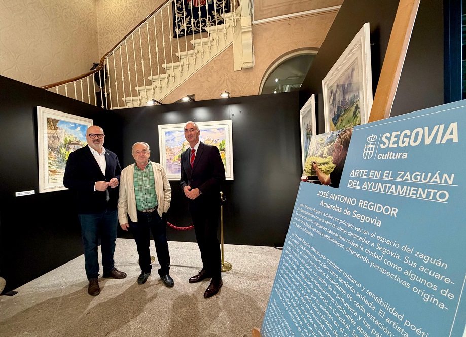 Exposición de acuarelas de José Antonio Regidor 