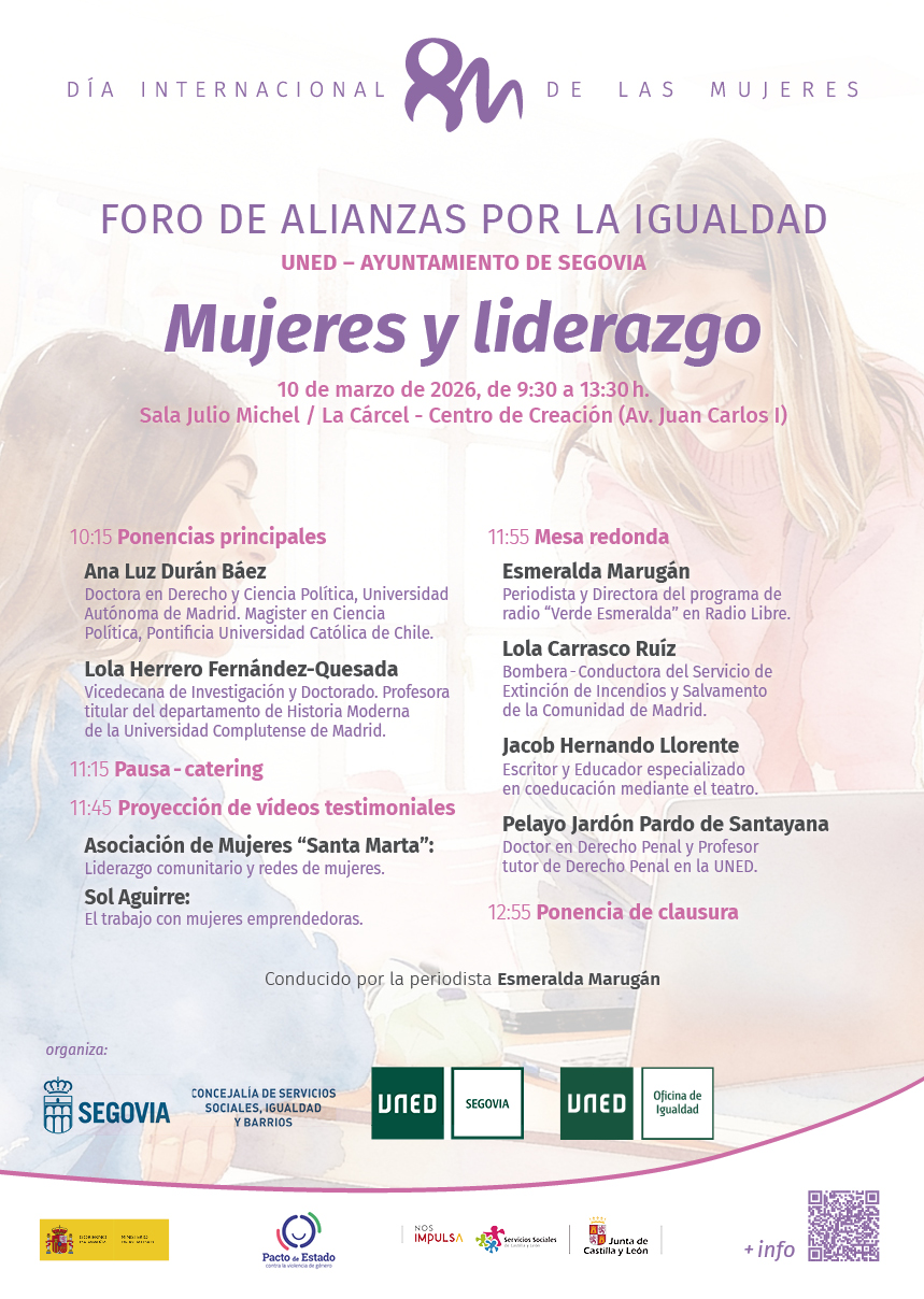 CARTEL FORO UNED Dia de la Mujer 2026