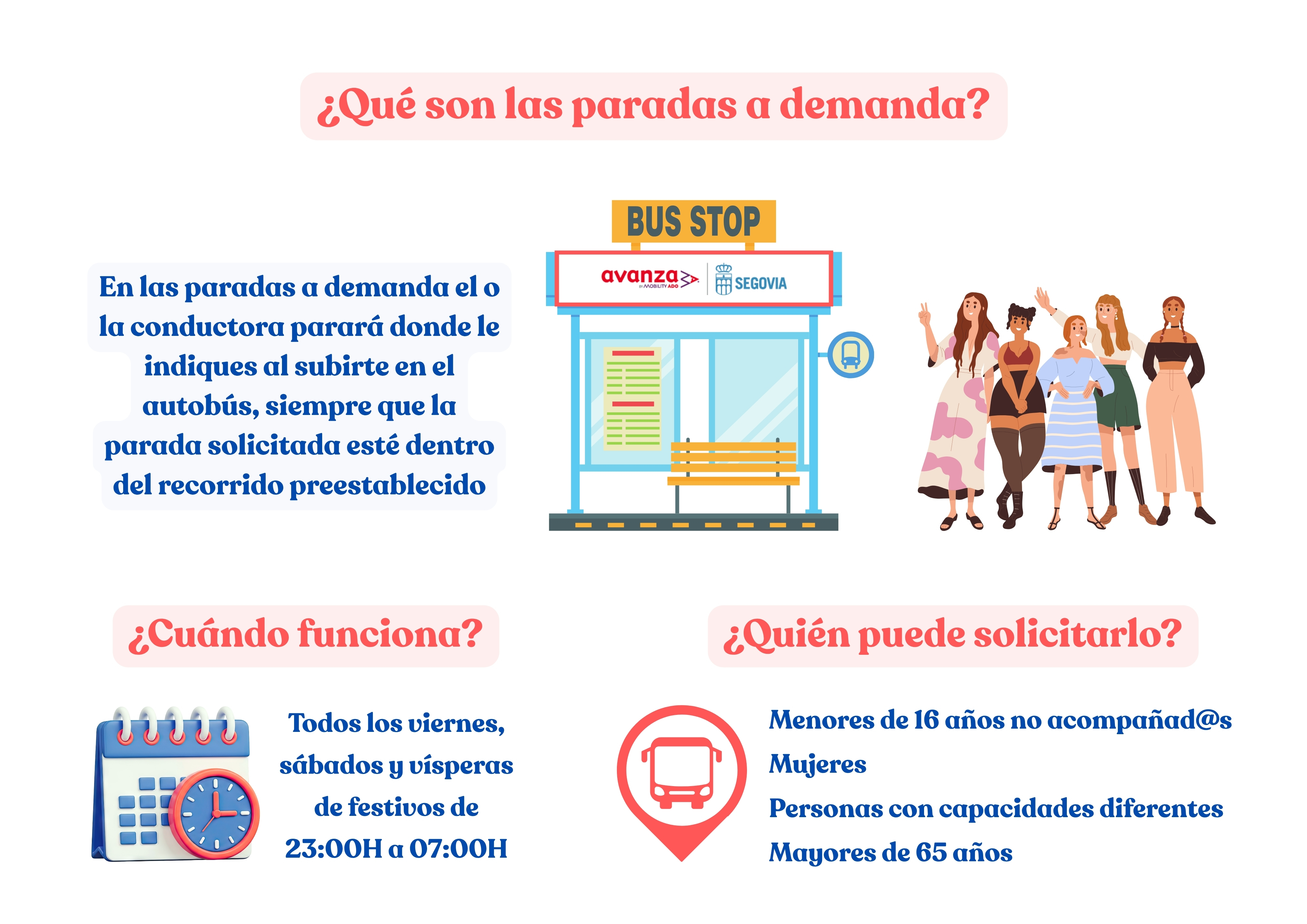 Paradas a demanda