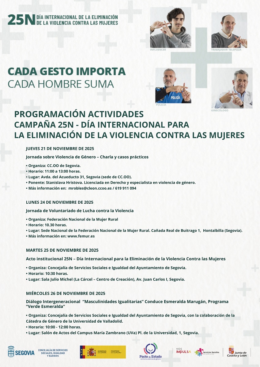 PROGRAMA ACTIVIDADES CONSEJO PÁG 1 25n2025