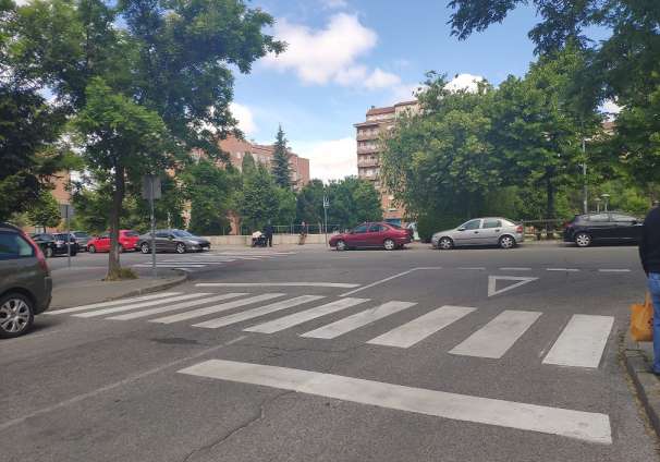 4. Señalizacion de pasos de cebra la Albuera