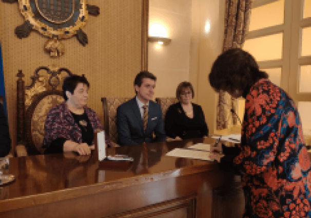 2020-02-03 Toma posesión Defensora Ciudadanía 