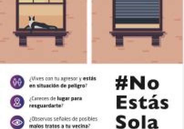 No estas sola cartel