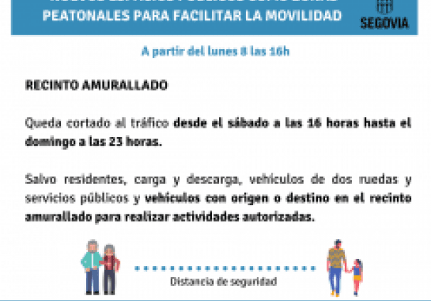 Restricción tráfico casco