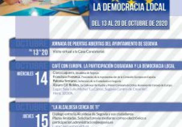 2020-10-09 Semana europea de la democracia local