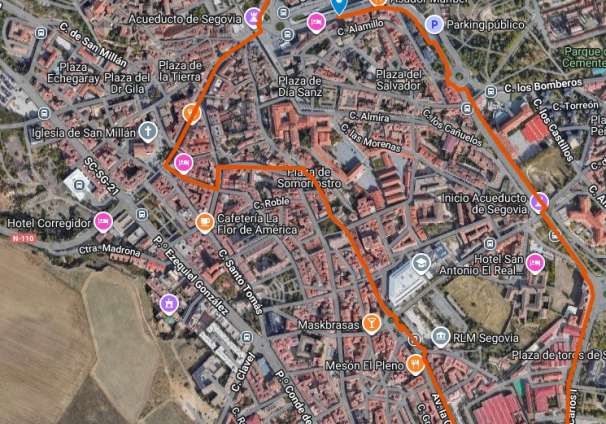Mapa San Silvestre Absoluta