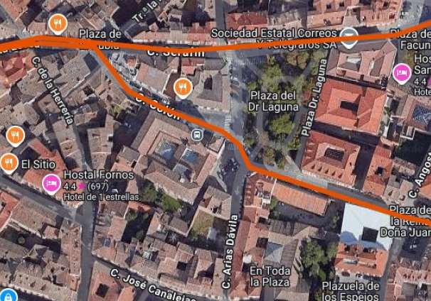 Mapa San Silvestre Absoluta Sub 10 Sub 12 y Sub 16