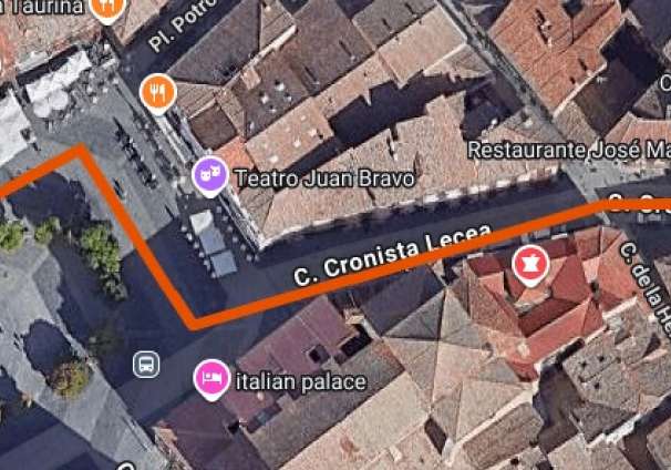 Mapa San Silvestre Absoluta Sub 4