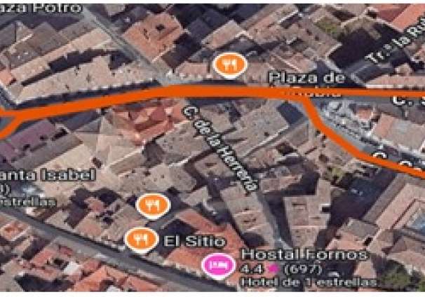 Mapa San Silvestre Absoluta Sub 6 y Sub 8