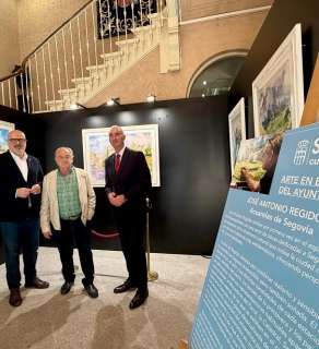 Exposición de acuarelas de José Antonio Regidor