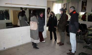Visita para la ampliación de espacios para ASPACE