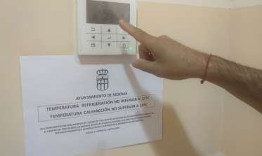 Temperaturas climatización edificios municipales