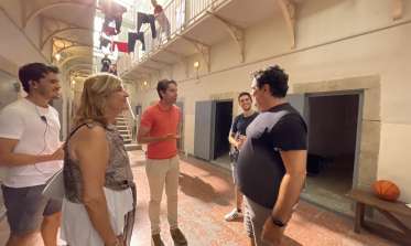 Visita al rodaje de 'Amar es para siempre' en La Cárcel_Segovia Centro de Creación