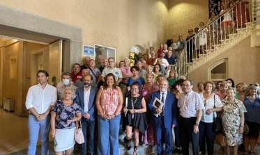 Recepción a la Sociedad Coral de Torrelavega
