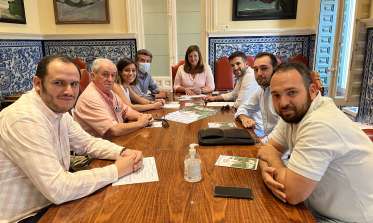 Reunión con la nueva Junta Directiva de la Asociación de Vecinos de San Andrés