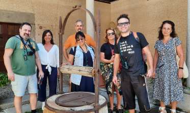 Periodistas brasileños visita Segovia en un press trip organizado por la Red de Juderías y Turismo de Segovia