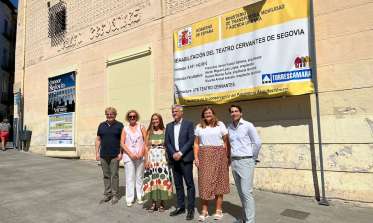 Visita a las obras del Teatro Cervantes 2