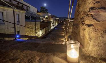 Noche Patrimonio Muralla Arco San Andres