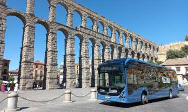 Autobús eléctrico Volvo en pruebas