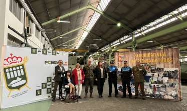 Visita a la Base Mixta en la Jornada de Seguridad Vial