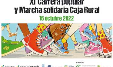 Cartel XI Carrera Fundación Caja Rural de Segovia