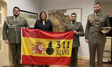 Entrega bandera Academia de Artillería