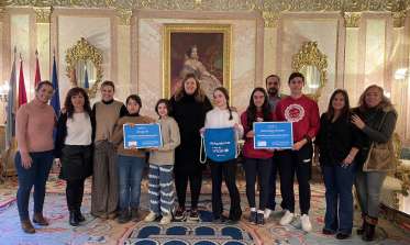 Recepción a centros escolares segovianos reconocidos por UNICEF