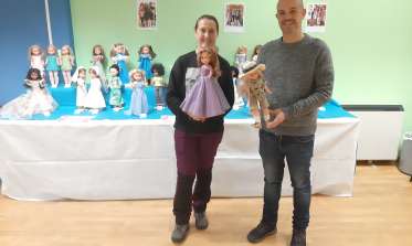 Concejal Angel Galindo con Lourdes Rodao