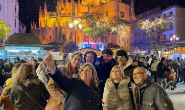 Inauguración del alumbrado navideño equipo de gobierno