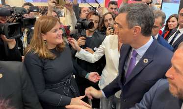 Alcaldesa y presidente Gobierno en FITUR