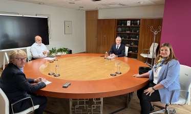 Reunión alcaldesa con presidente de RENFE y director de Operaciones octubre 2022