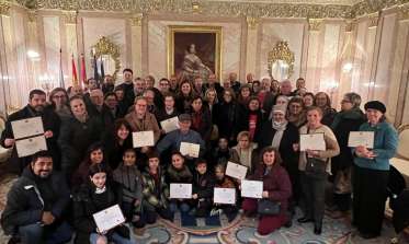 Foto familia concursos belenes y muestra villancicos