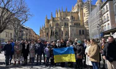 Concentración silenciosa en la Plaza Mayor