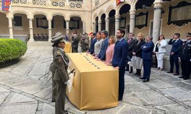 Entrega de diplomas 'Segovianos honorarios' Academia de Artillería