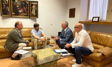 Reunión con el Vicerrector de la UVA