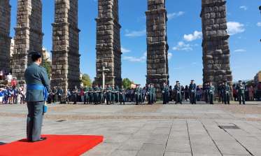 Fiesta nacional en Segovia