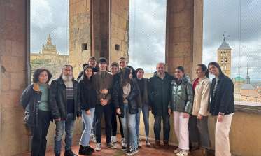 Maristas inauguran las visitas didácticas a la sede de la Real Academia de Historia y Arte de San Quirce