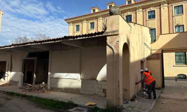 Inicio de las obras del Mercado de los Huertos