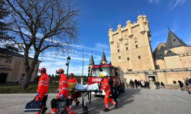 Simulacro incendio Alcázar 2024