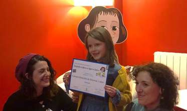 Premio concurso de dibujo María de Pablos