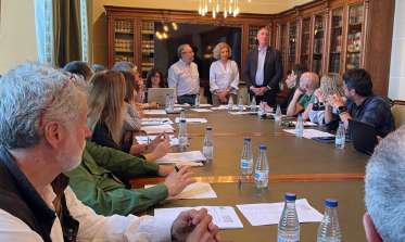 1ª reunión del jurado del premio Cirilo Rodríguez